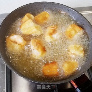 菠萝油条虾-酸甜大家爱的做法步骤：2