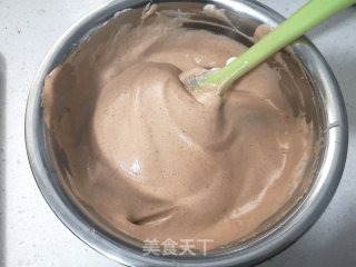 平底锅版-可可舒芙蕾松饼的做法步骤：8
