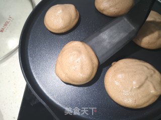 平底锅版-可可舒芙蕾松饼的做法步骤：12
