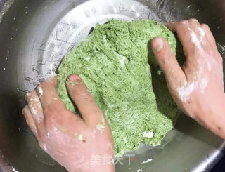 新鲜清明草做青团，为什么不翠绿，原来是没有掌握这个窍门的做法步骤：3