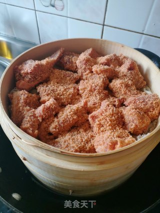 新手简单易做粉蒸排骨的做法步骤：6