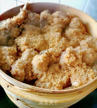 新手简单易做粉蒸排骨的做法步骤：8