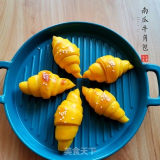 南瓜牛角包的做法步骤：11