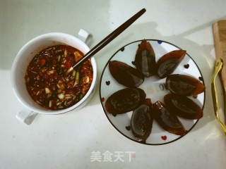 凉拌皮蛋的做法步骤：4
