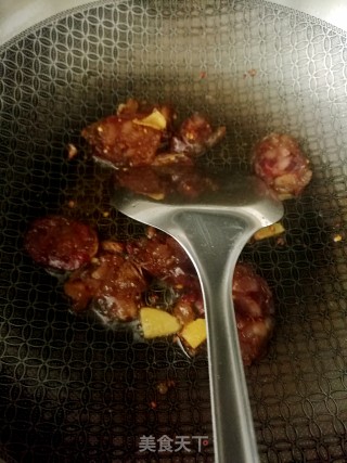 腊肠南瓜饭的做法步骤：4