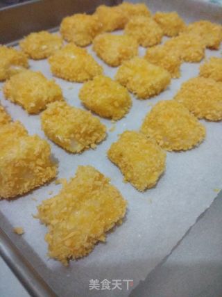 黄金炸鲜奶的做法步骤：5