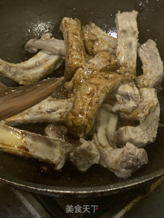 排骨炖豆角的做法步骤：3