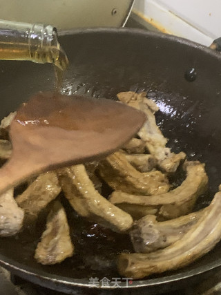 排骨炖豆角的做法步骤：4