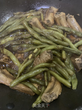 排骨炖豆角的做法步骤：7