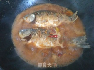 酱鲫鱼的做法步骤：9