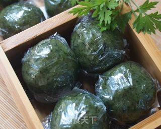 艾草青团-春天的独特味道的做法步骤：15