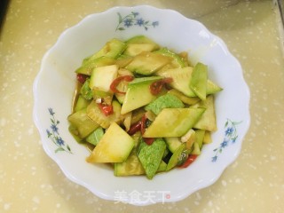 醋烹茭瓜的做法步骤：8