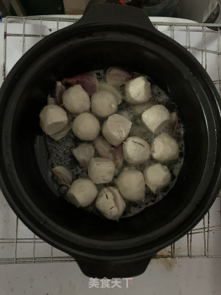 砂锅肉丸的做法步骤：4