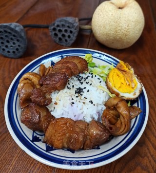 红烧肉卤肉饭的做法步骤：8
