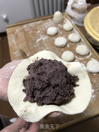 薄皮大馅豆包的做法步骤：7
