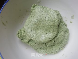 艾叶糍的做法步骤：3