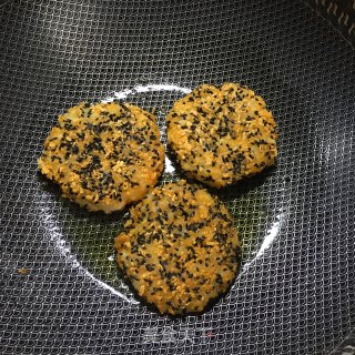 芝麻苹果饼的做法步骤：6