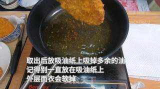 家常版炸猪排，孩子最爱，制作简单，外酥里嫩、一口酥脆满足！的做法步骤：9