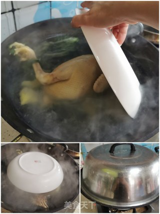 广东名菜——手撕鸡????的做法步骤：3