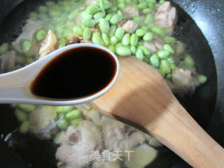毛豆烧鸡块的做法步骤：5