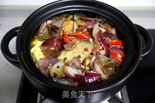啤酒炖草鱼的做法步骤：9