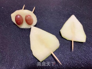 小猪水果沙拉的做法步骤：5