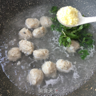 荠菜鱼丸面的做法步骤：20