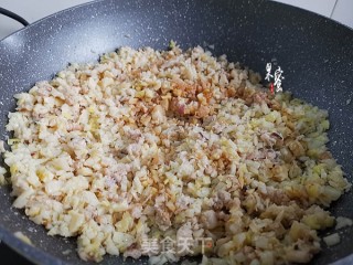 春笋鲜肉艾团的做法步骤：4