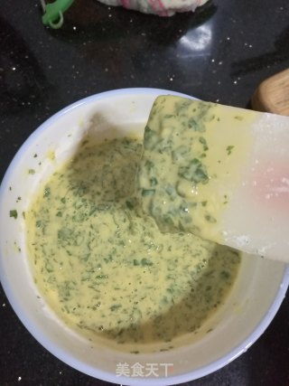 薄荷摊面饼的做法步骤：6
