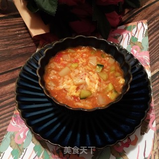 番茄土豆泡饭的做法步骤：13