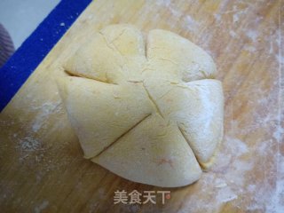 南瓜形花馒头的做法步骤：11