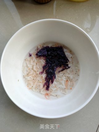 蒜薹紫菜汤饺的做法步骤：3