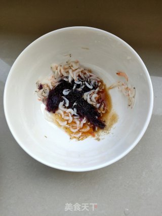 蒜薹紫菜汤饺的做法步骤：4
