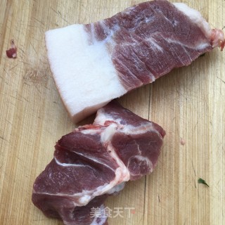 家常菠菜梗炒肉的做法步骤：10