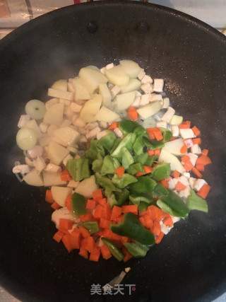 咖喱鸡肉饭的做法步骤：8