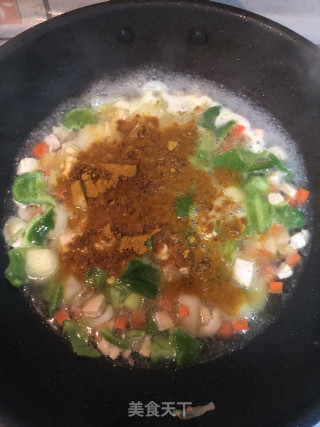 咖喱鸡肉饭的做法步骤：10