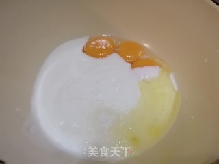 蒸酸奶蛋糕的做法步骤：2