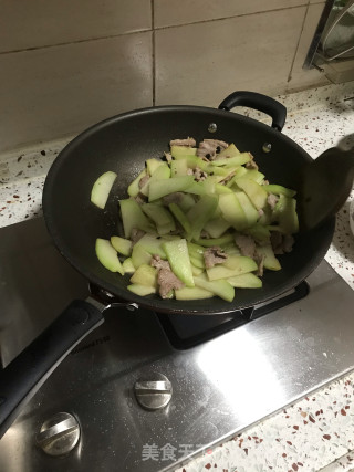 豆豉佛手瓜的做法步骤：3