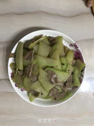 豆豉佛手瓜的做法步骤：5