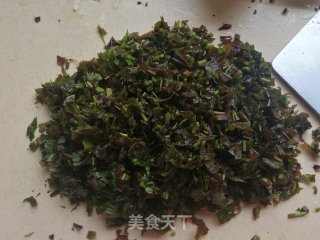 香椿木耳鸡蛋素饺的做法步骤：2
