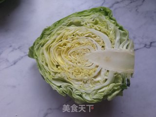 红油包菜的做法步骤：1