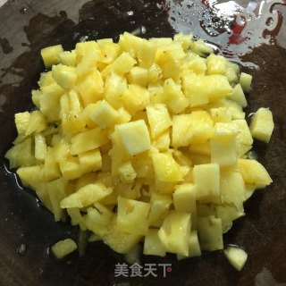 菠萝芝士蛋糕的做法步骤：2