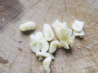 蒜香油菜的做法步骤：2