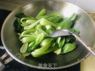 蒜香油菜的做法步骤：4