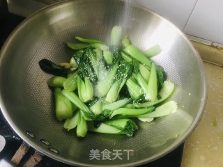 蒜香油菜的做法步骤：6
