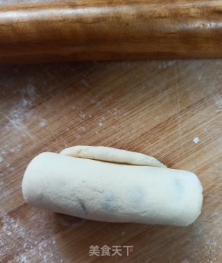 白面红豆卷的做法步骤：9