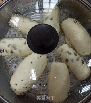 白面红豆卷的做法步骤：11