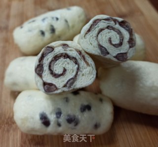 白面红豆卷的做法步骤：12