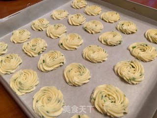 香葱曲奇葱油曲奇的做法步骤：5