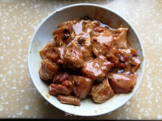 香菇蒸鸡腿的做法步骤：2